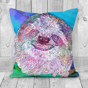 Cushion Sloth Blue