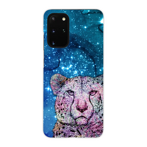 Phone Case Stars Cheetah Blue