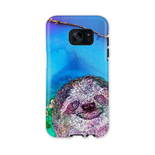 Load image into Gallery viewer, Phone Case Bright Sloth Blue
