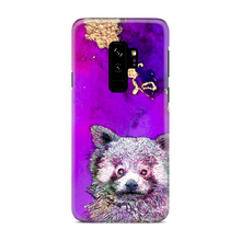 Load image into Gallery viewer, Phone Case Bright Red Panda Purple
