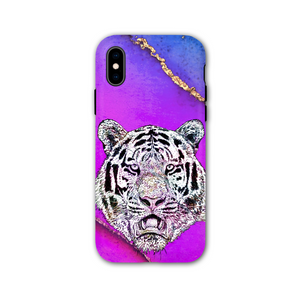 Phone Case Bright Tiger Pink