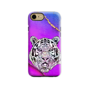 Phone Case Bright Tiger Pink