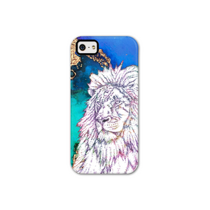 Phone Case Bright Lion Blue
