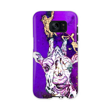 Load image into Gallery viewer, Phone Case Bright Giraffe Purple

